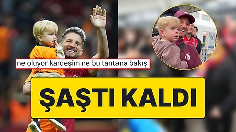 Tatlılığıyla Herkesi Kendine Hayran Bıraktı: Mertens'in Oğlu Ciro Kalabalığı Görünce Ne Olduğunu Anlayamadı