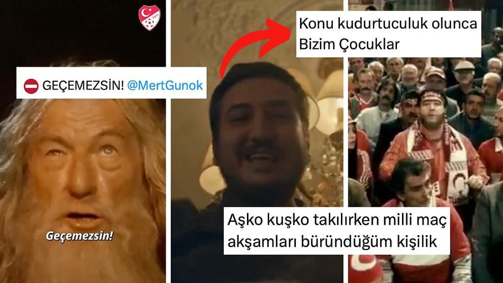 Türkiye-Avusturya Maçına Dair Paylaştıkları Dizi-Film Tweetleriyle Ortalığı Tespit Şelalesine Çeviren Kişiler