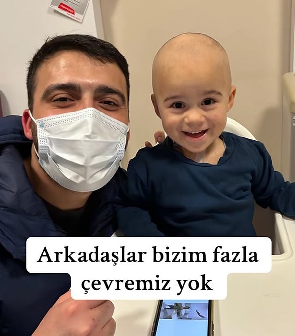 Hatırlarsanız bir baba, oğlunun kanseri yenişini sosyal medyada paylaşmıştı.