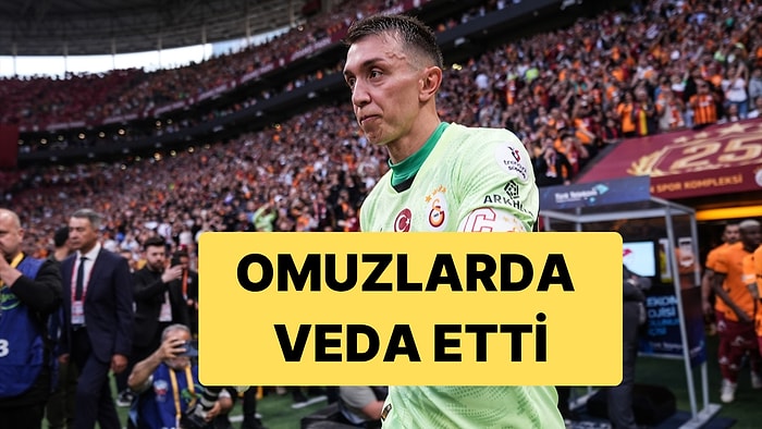 Galatasaray'ın Efsane File Bekçisi Muslera, Omuzlarda Veda Etti