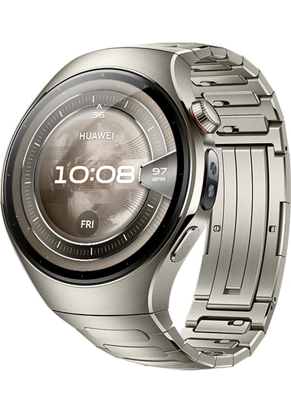 Huawei Watch 5, şık tasarımı, gelişmiş sağlık sensörleri ve uzun pil ömrüyle, sadece zamanı göstermekle kalmıyor; seni tanıyor, seni önemsiyor ve her adımında yanında oluyor.