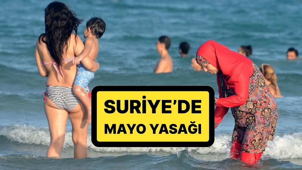 Suriye'de Otellerde Bikini Serbest, Halk Plajında Haşema Zorunluluğu Getirildi
